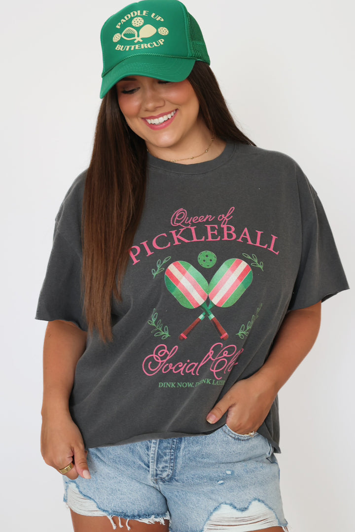 Queen of Pickleball Graphic Tee(FINAL SALE)