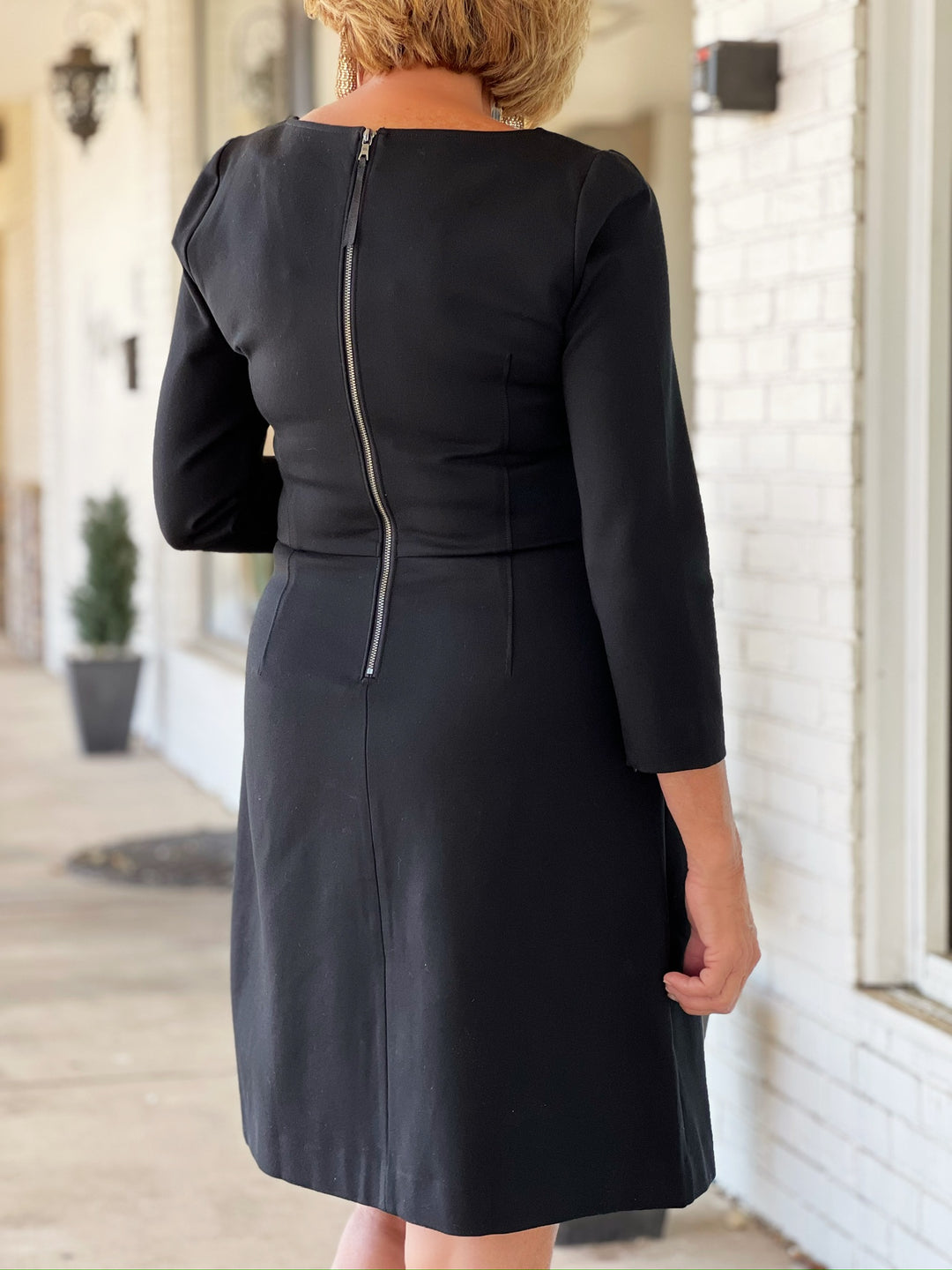 SPANX The Perfect A-line 3/4 Sleeve Dress