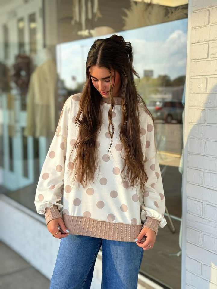 Penny Polka Top