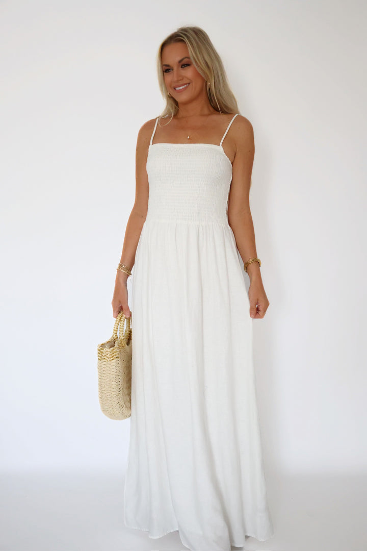 Bayside Linen Maxi