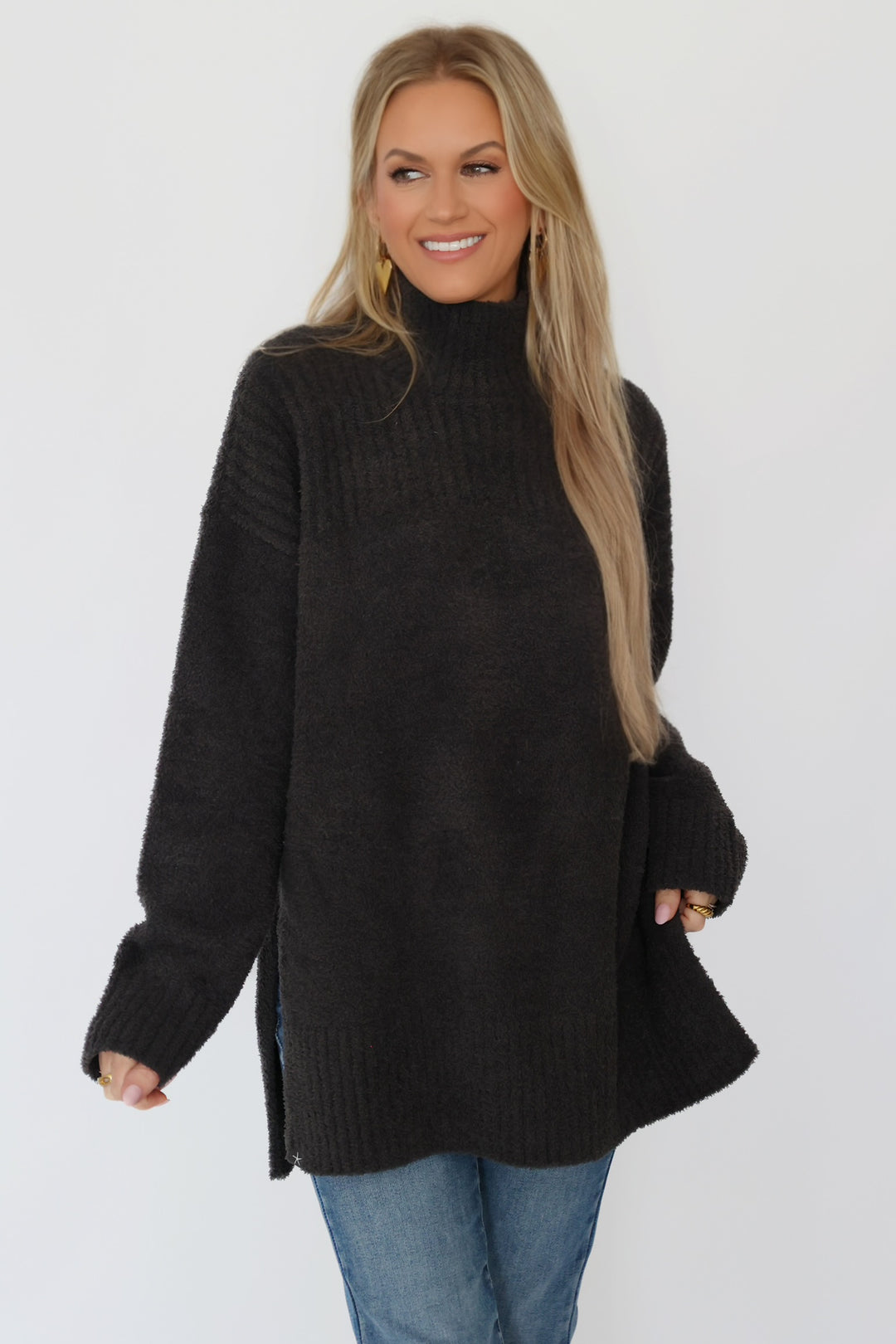 CozyChic High Low Pullover