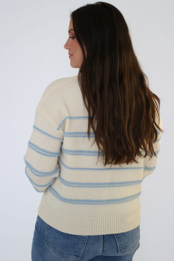 Camille Stripe Sweater