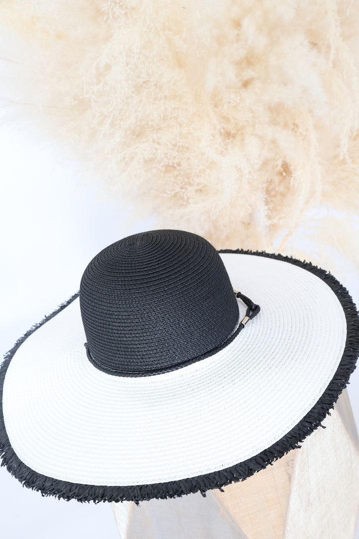 Blake Wide Brim Hat - Black (FINAL SALE)