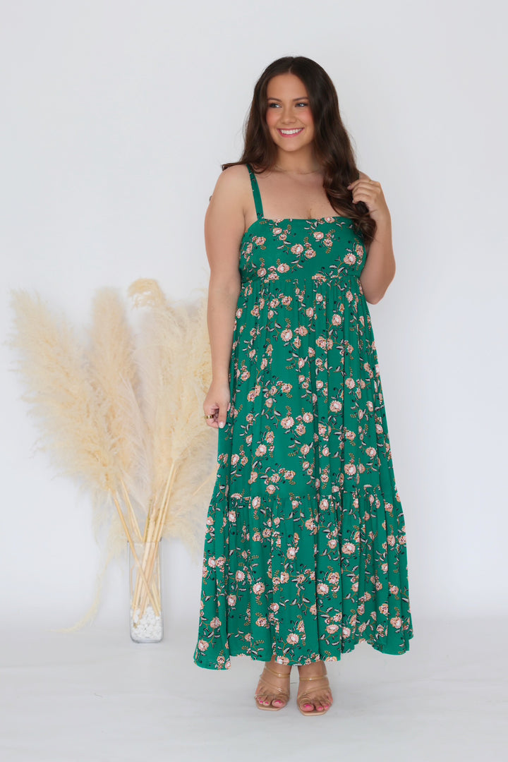 Quinn Floral Maxi Dress  (FINAL SALE)