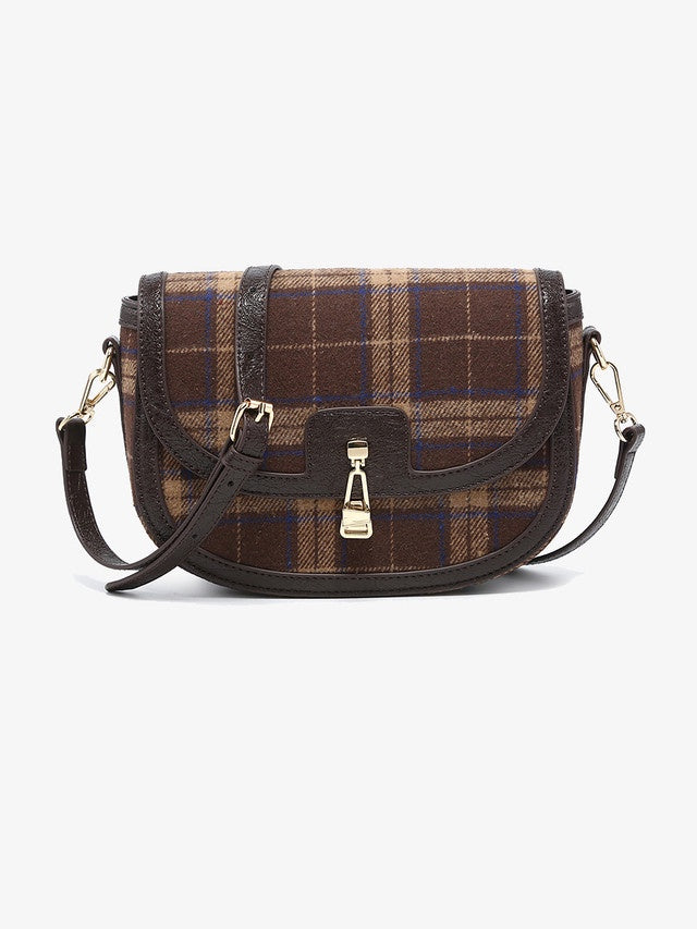 Calloway Plaid Crossbody