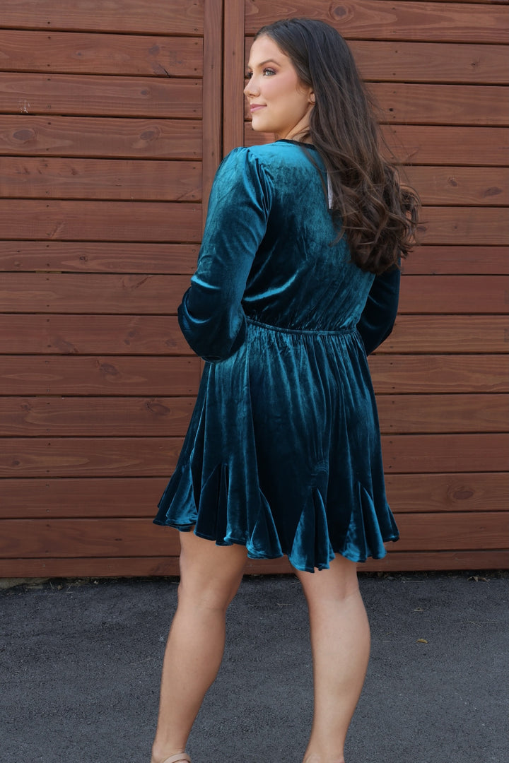 Vivianne Velvet Mini Dress