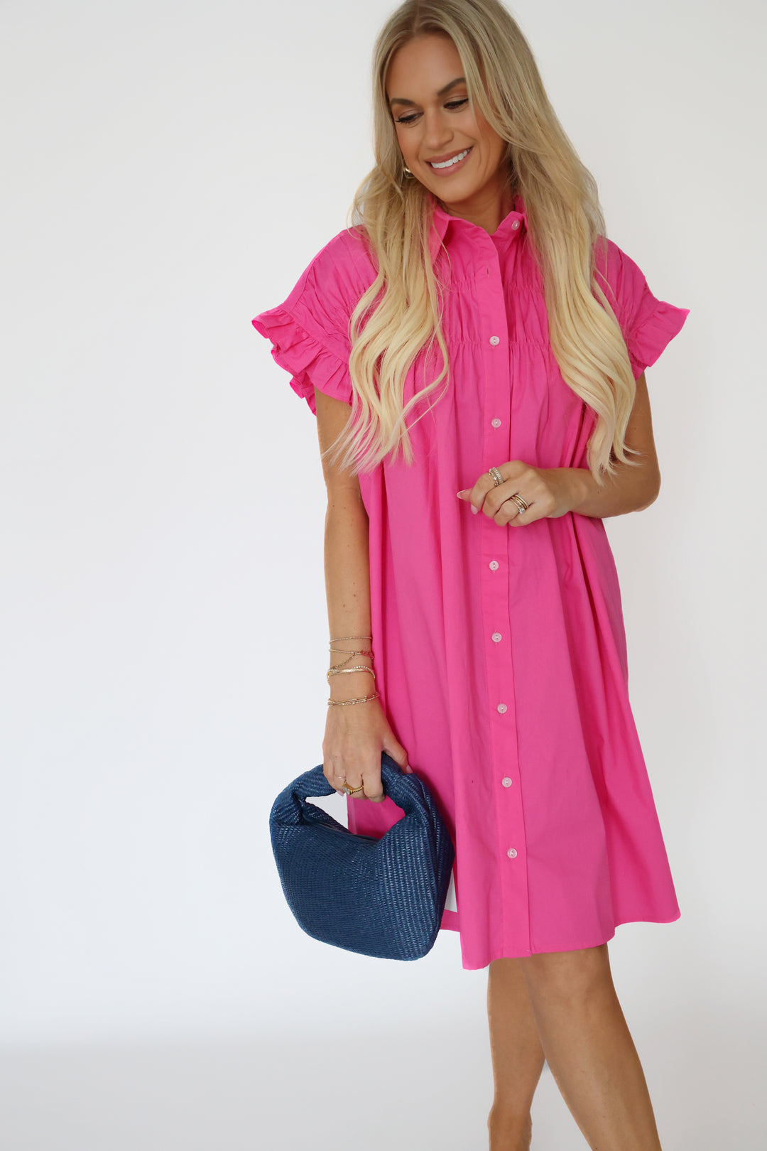 No Excuses Dress- Pink