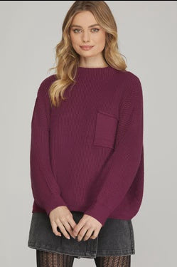 Skyler Pocket Sweater (FINAL SALE)