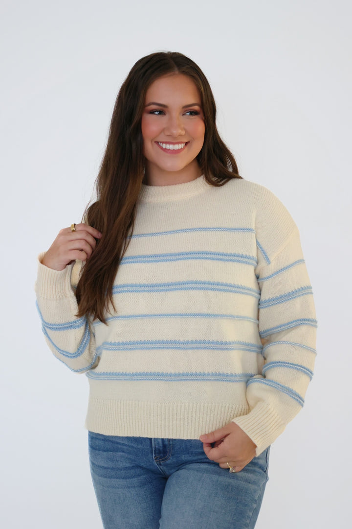 Camille Stripe Sweater