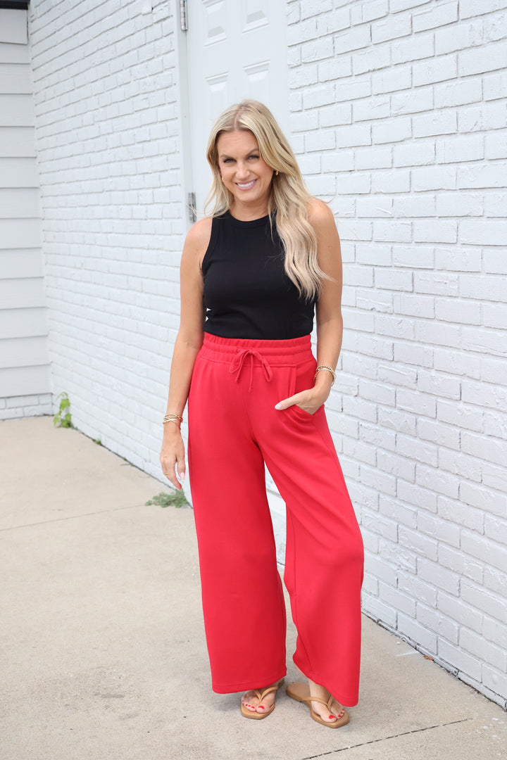 Max Scuba Pant- Red
