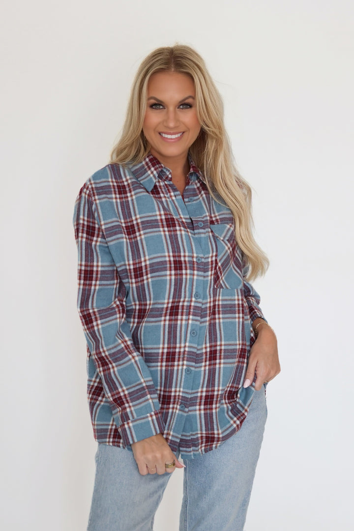 Flannel Cure Top