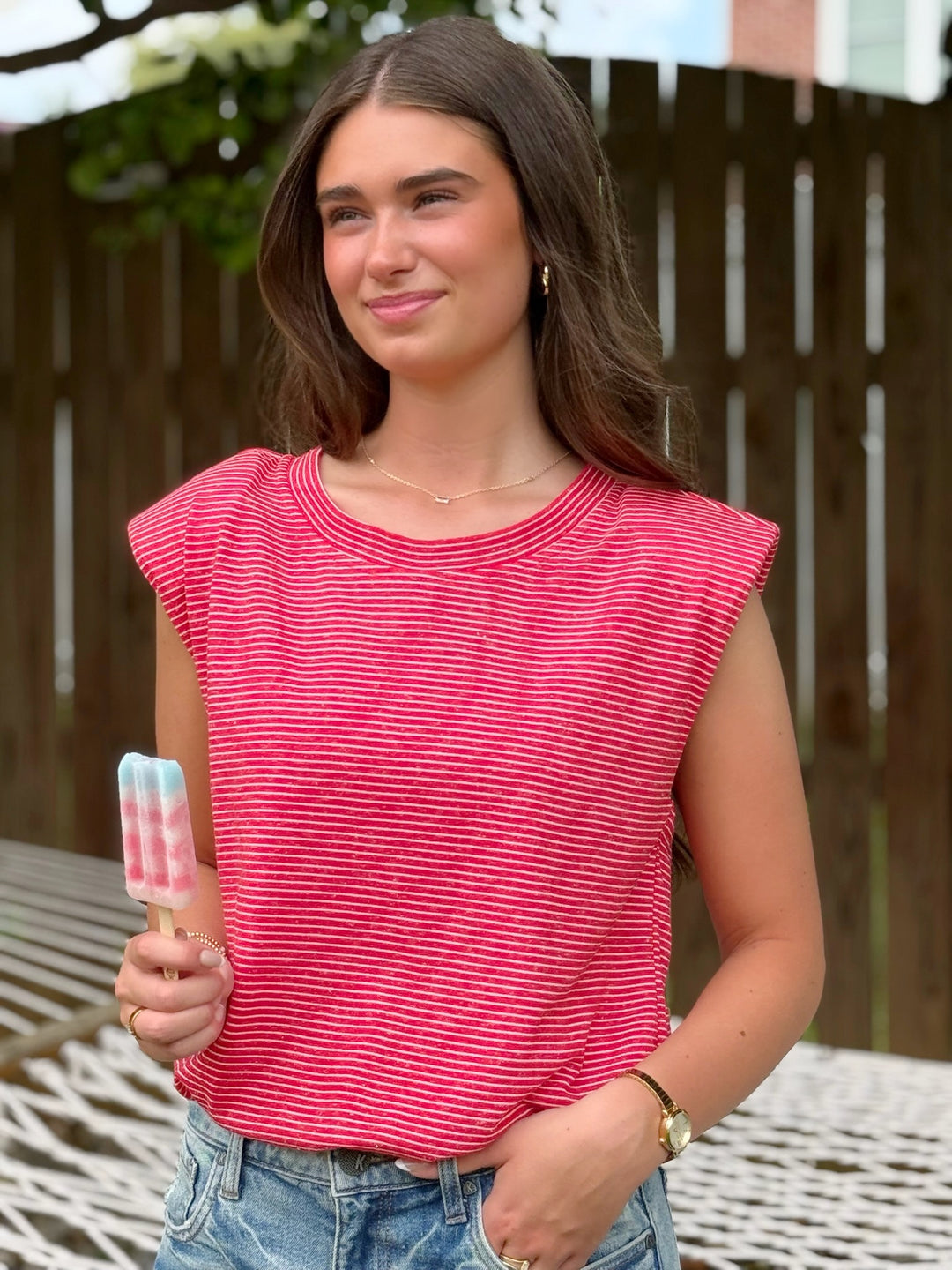 Arlington Stripes Tee