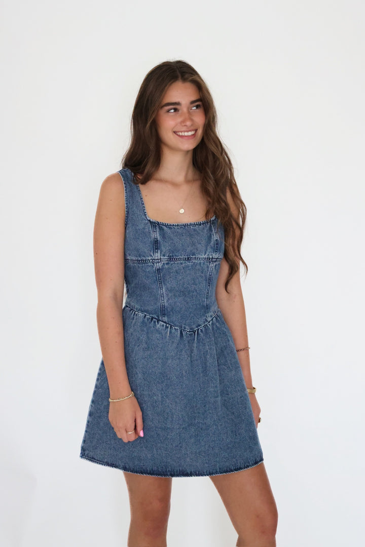 Rowan Denim Dress