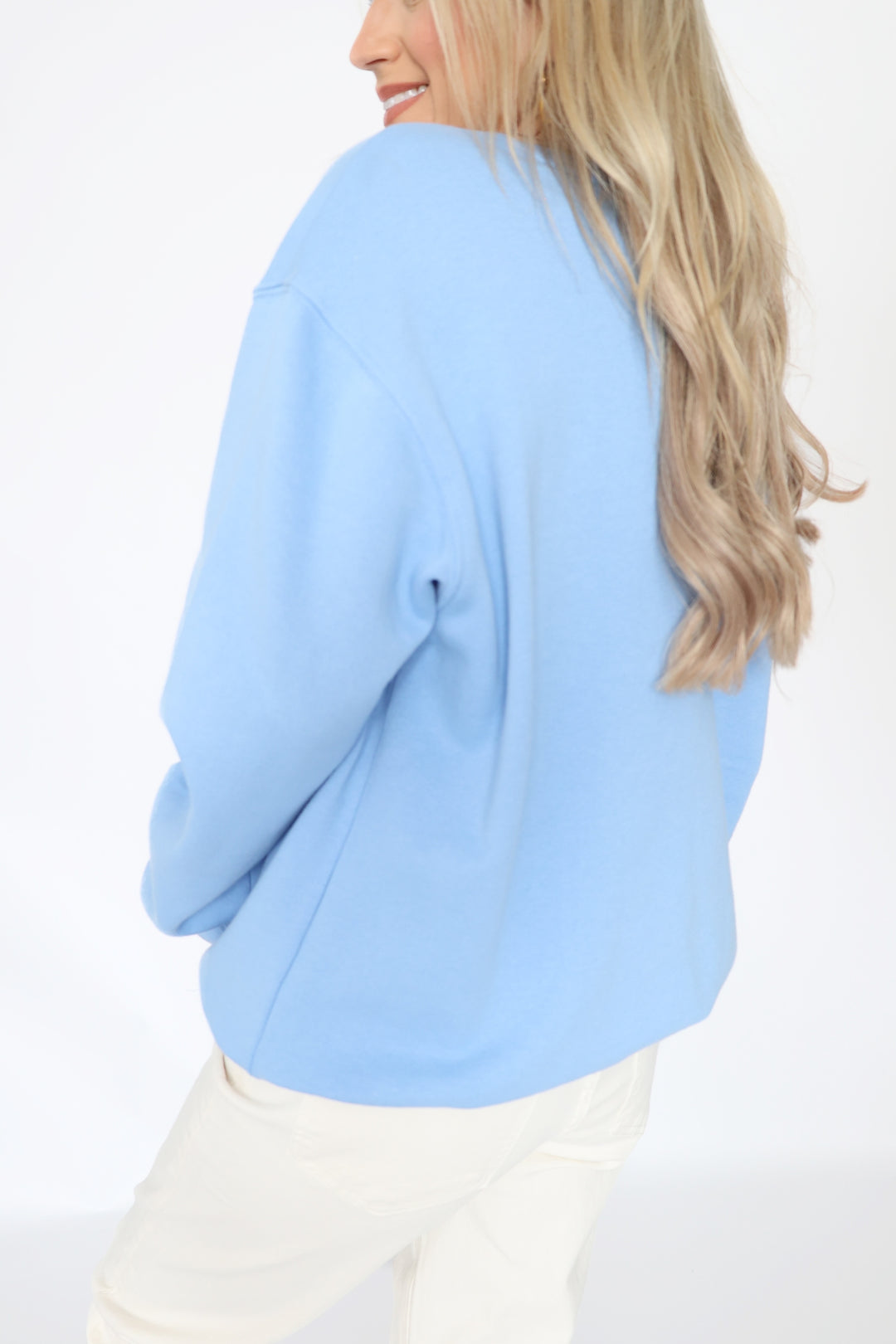 Boyfriend Sweatshirt - Blue River