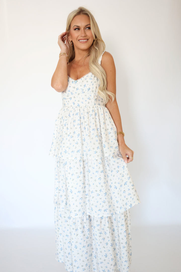 Elsie Floral Midi Dress
