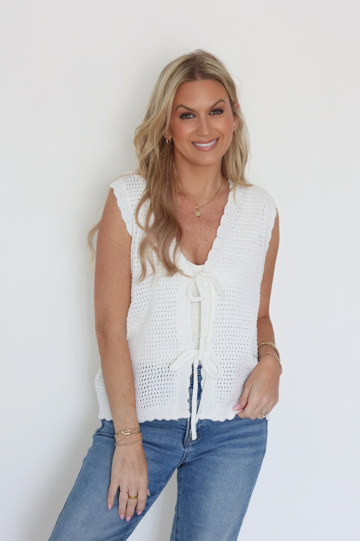 Beau Crochet Vest
