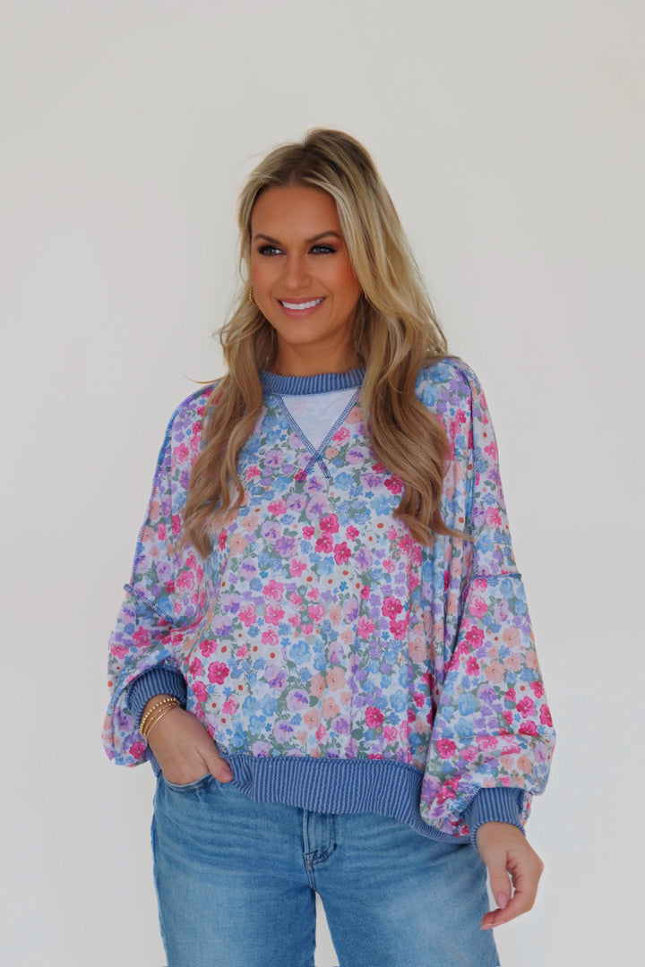Brylee Top- Denim