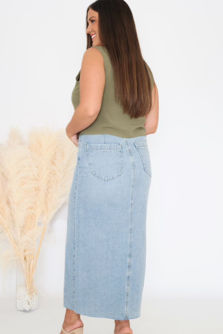 Brea Denim Skirt