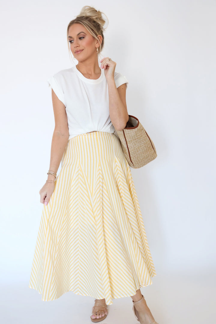 Yacht Club Midi Skirt