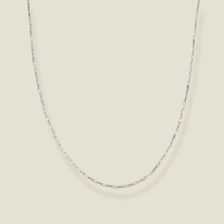 Sterling Silver Baby Link Necklace