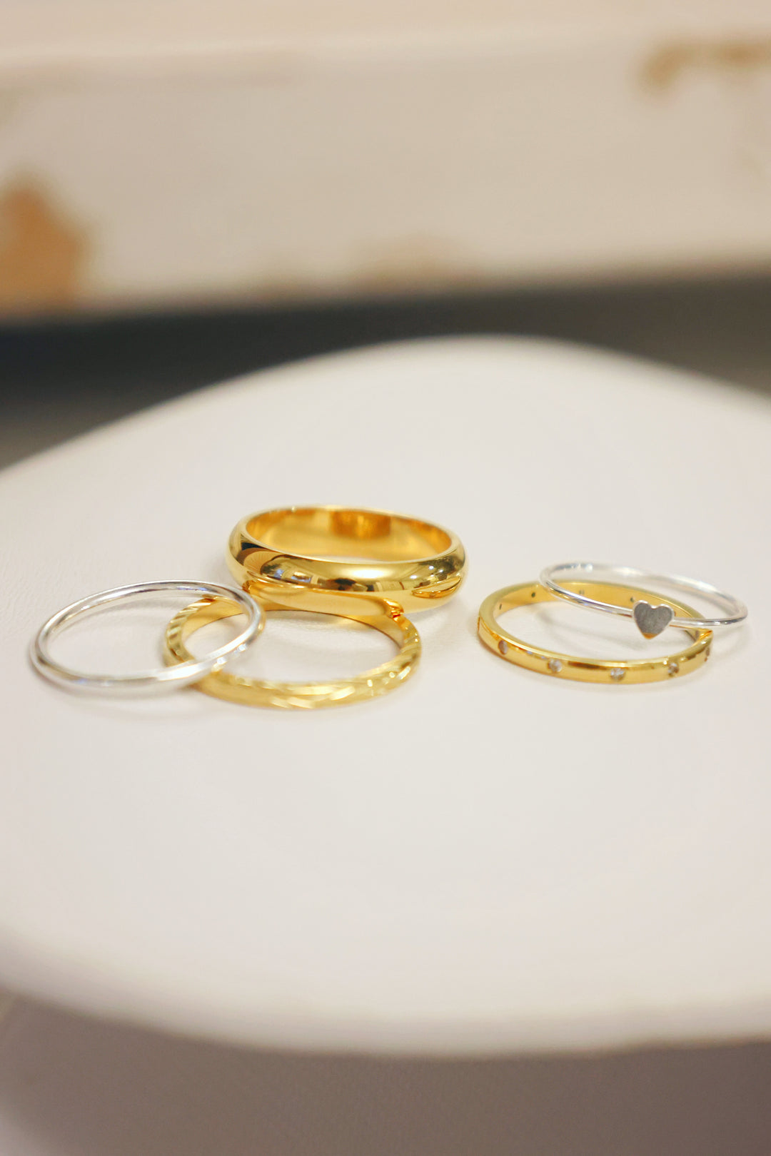 Emaline Ring- Gold Plated