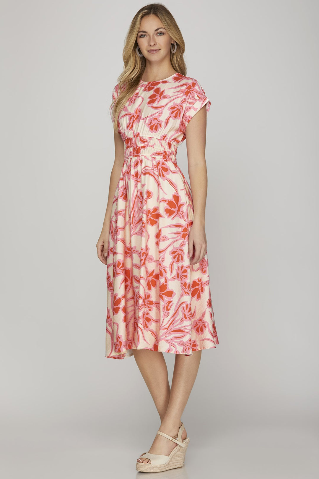 Scottie Floral Midi Dress