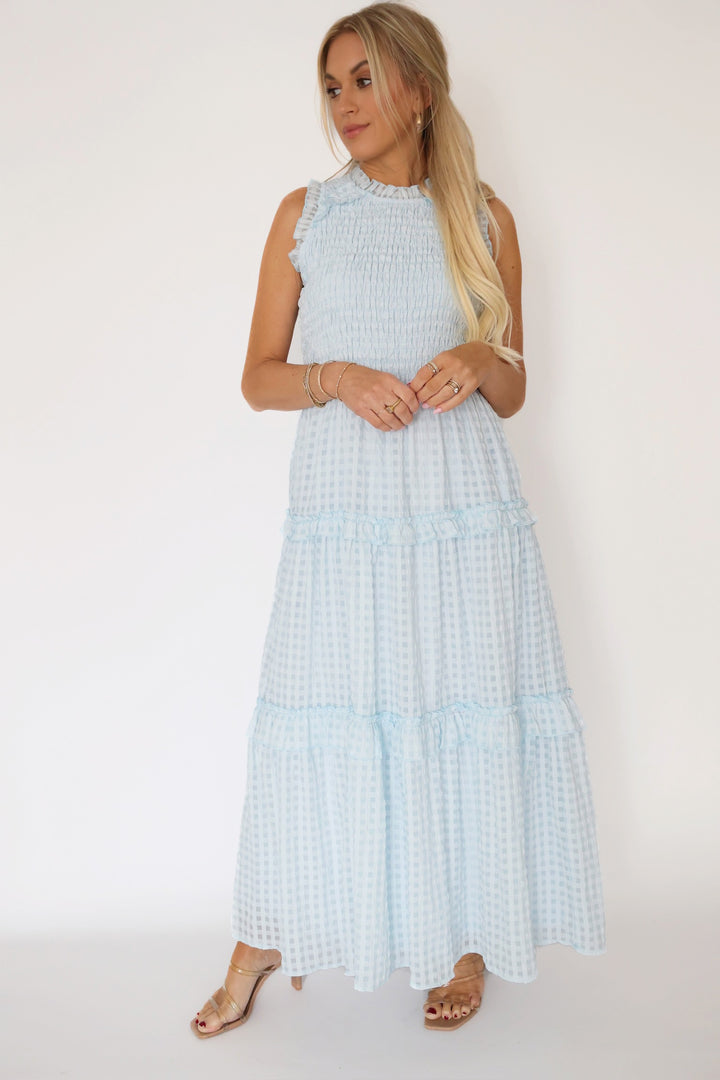 Gigi Gingham Maxi Dress