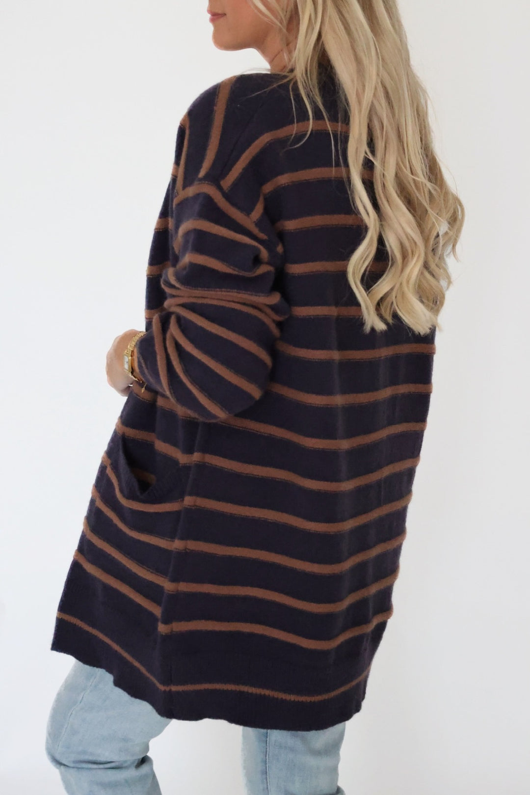 Cozy Days Cardigan - Navy