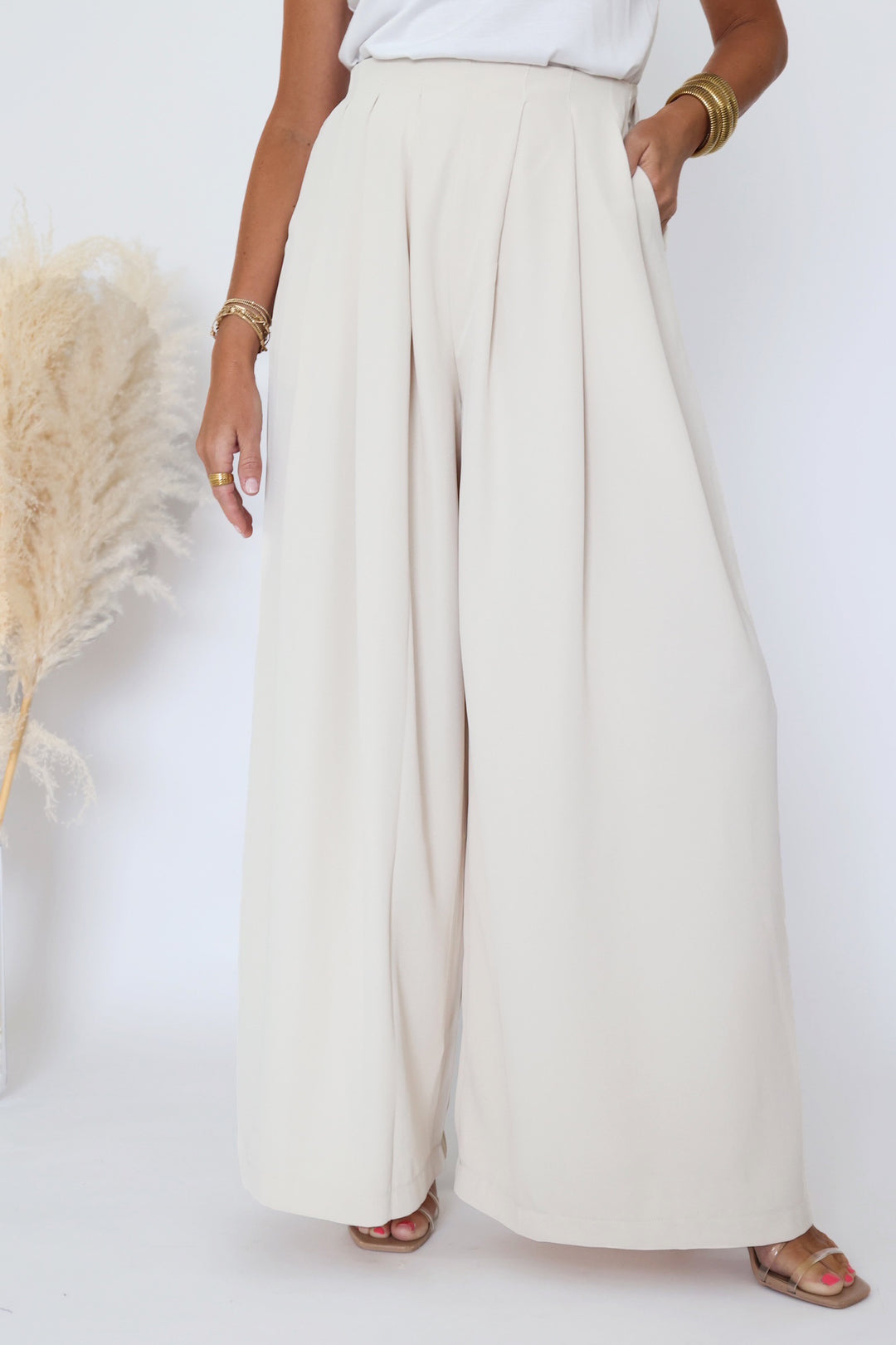 Donna Wide Leg Pant- Final sale