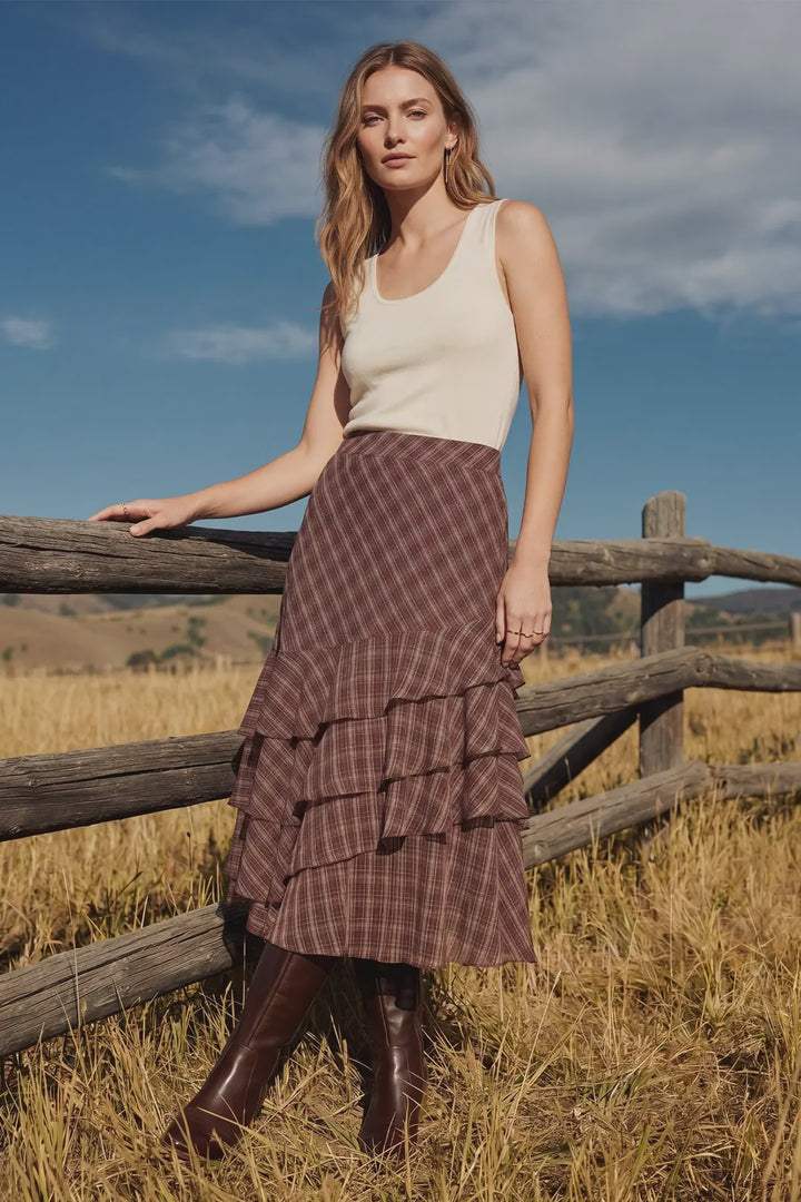 Warm Whiskey Skirt