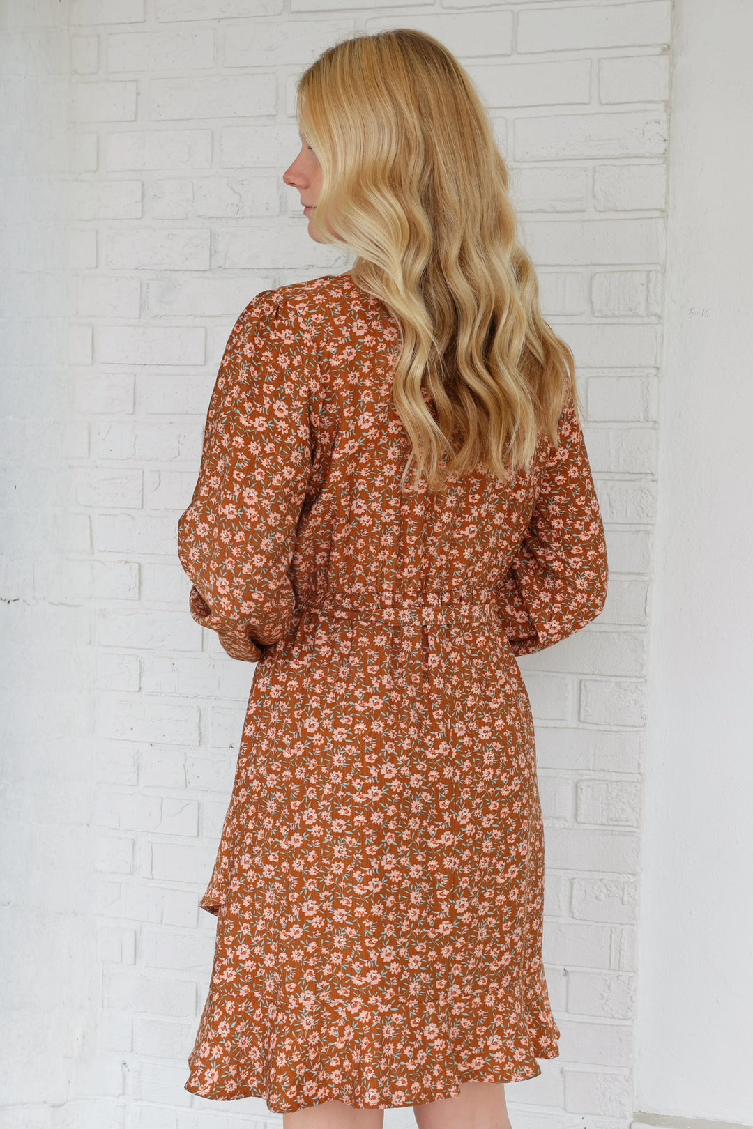 Evelyn Tie Waist Mini Dress