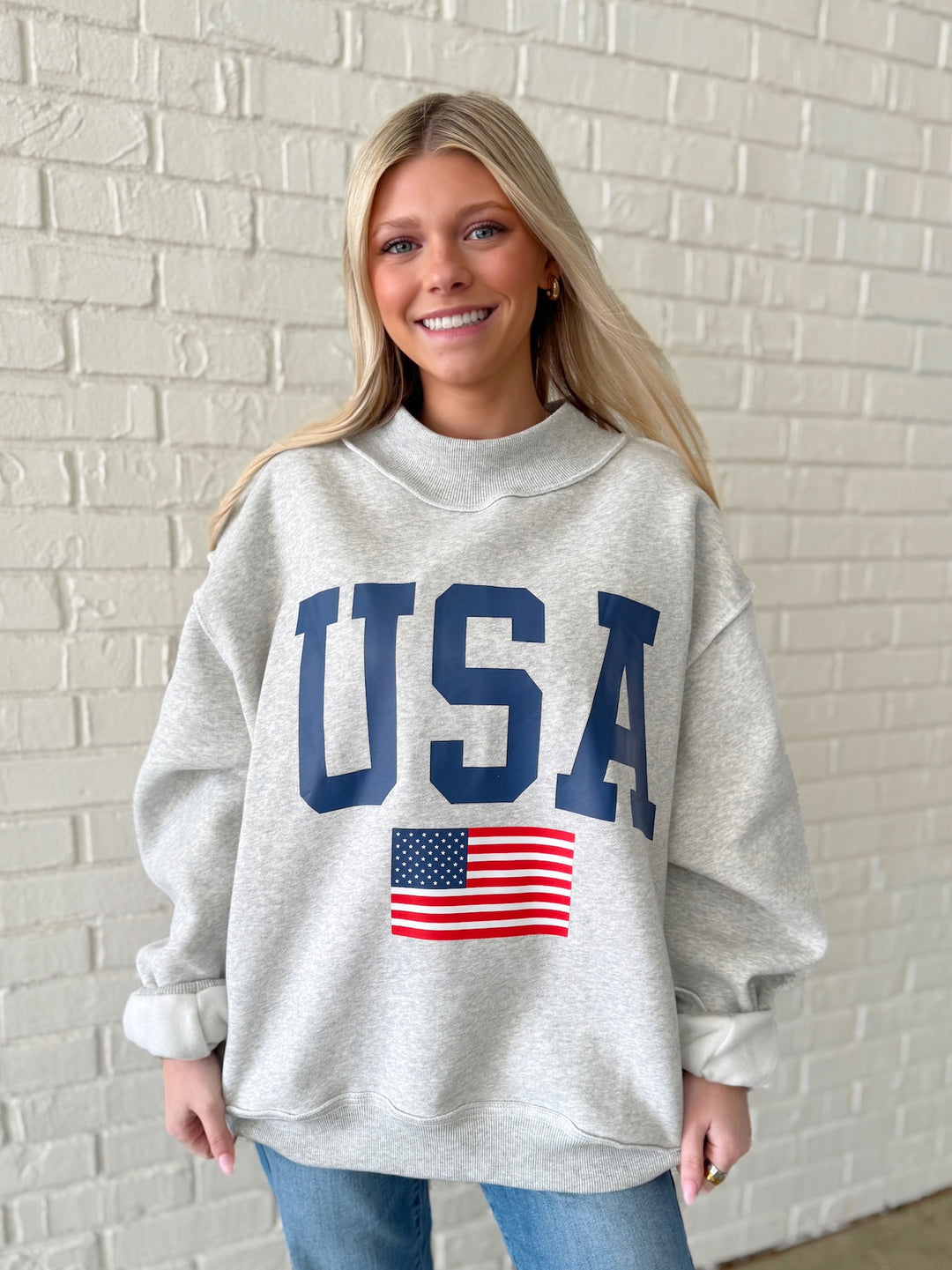 Reversible USA/America Sweatshirt