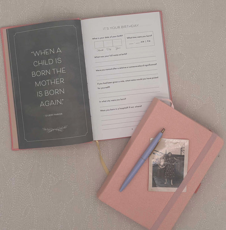 Mom, I Want to Hear Your Story: Heirloom Edition