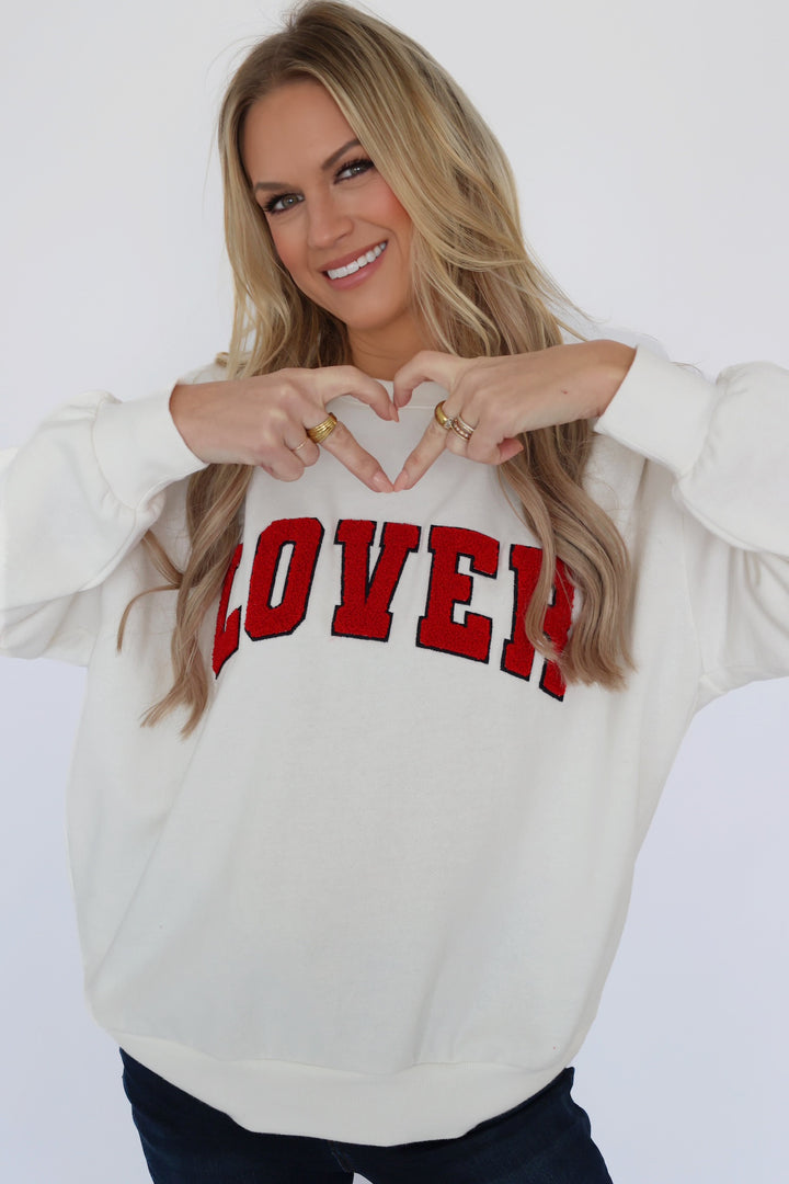 Oversized Lover Sweatshirt