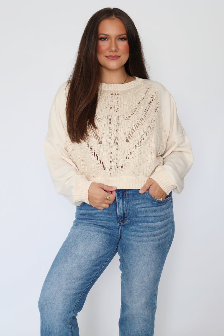 Julie Cable Sweater