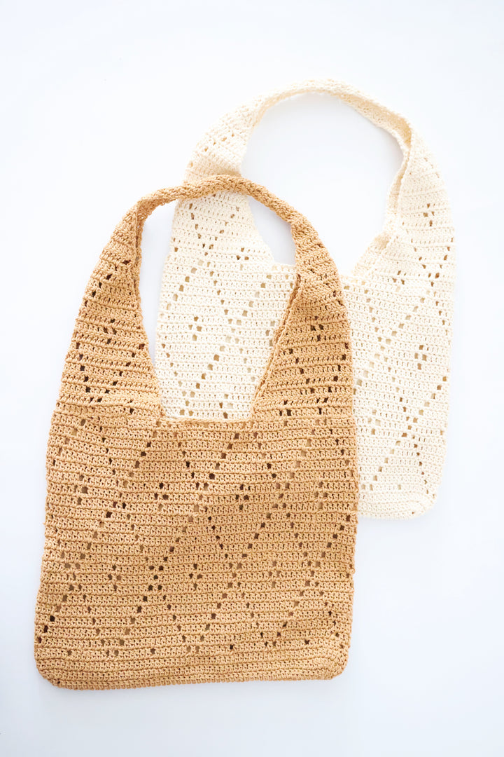 Crochet Hobo Bag