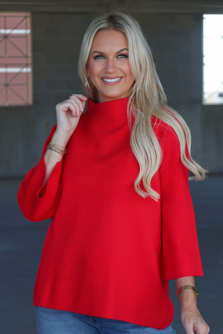 What You Want Sweater -Red