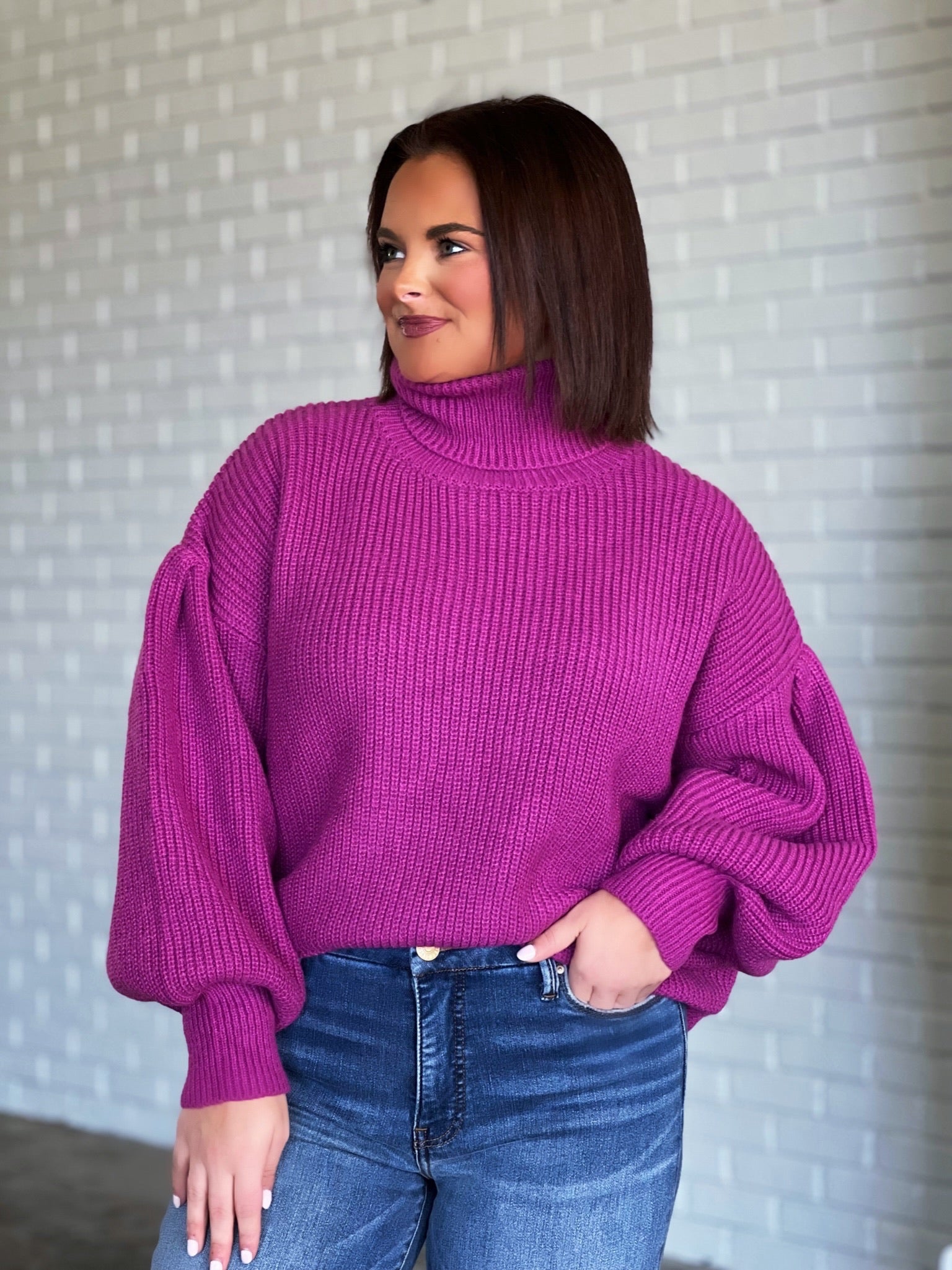 Maisy Turtleneck Sweater FINAL SALE