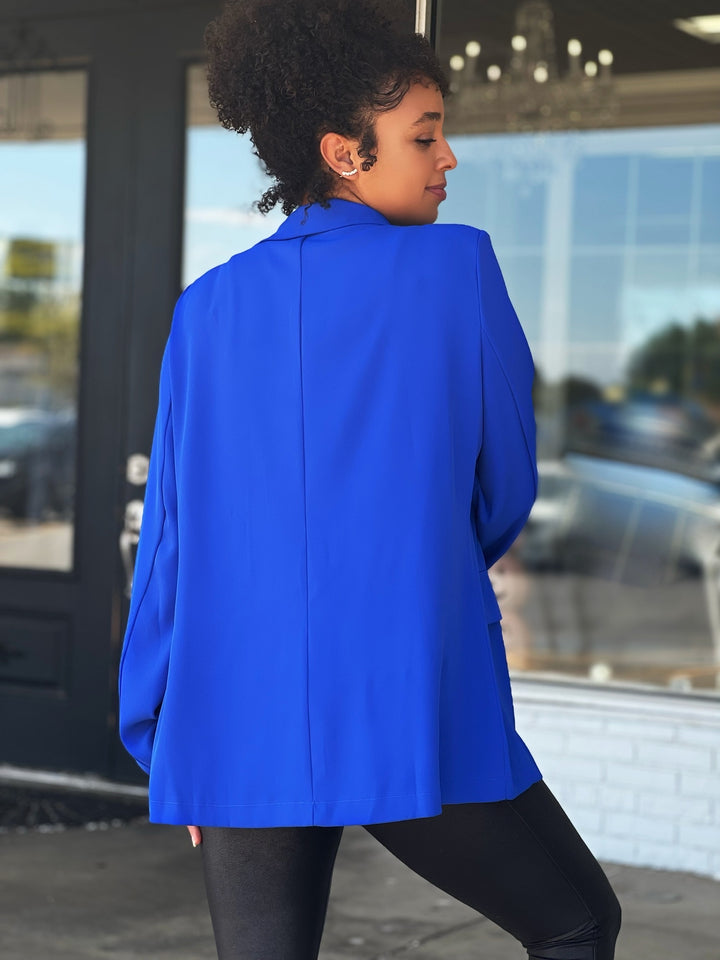 Piper Blazer - Royal- Final Sale