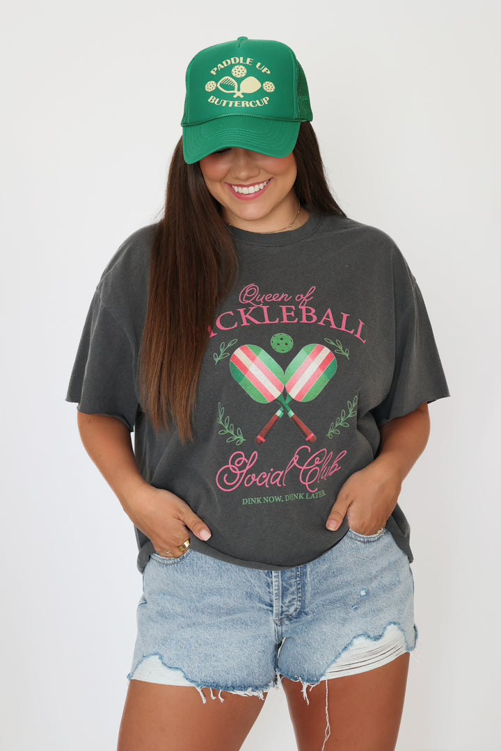 Queen of Pickleball Graphic Tee(FINAL SALE)