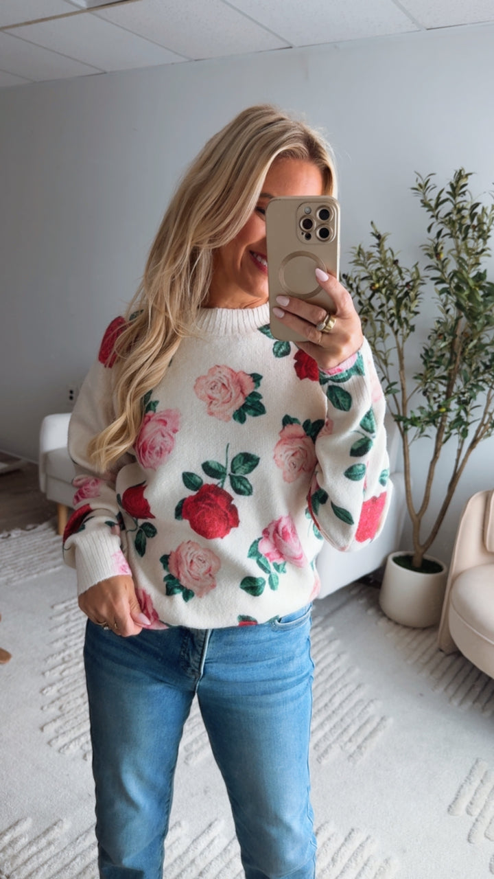 English Rose Sweater