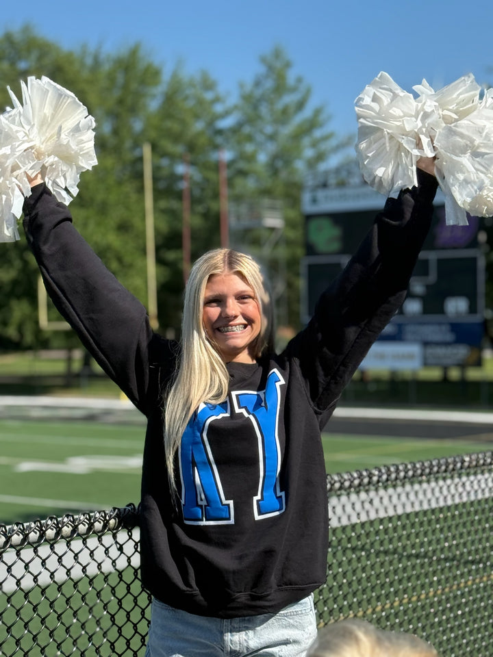 KY Puff Glitter Sweatshirt
