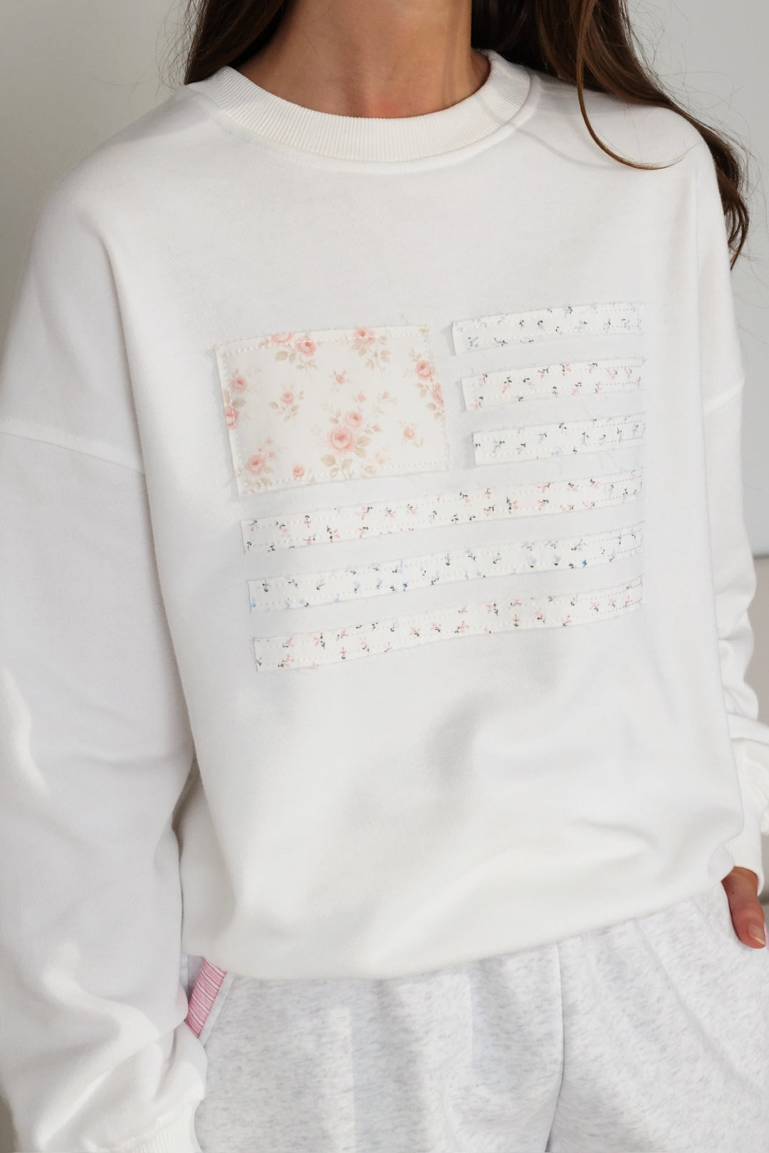 Sweet Honey Flag Sweatshirt