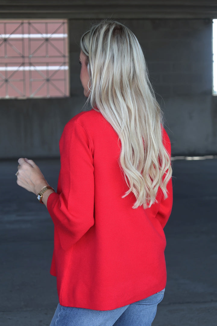 What You Want Sweater -Red