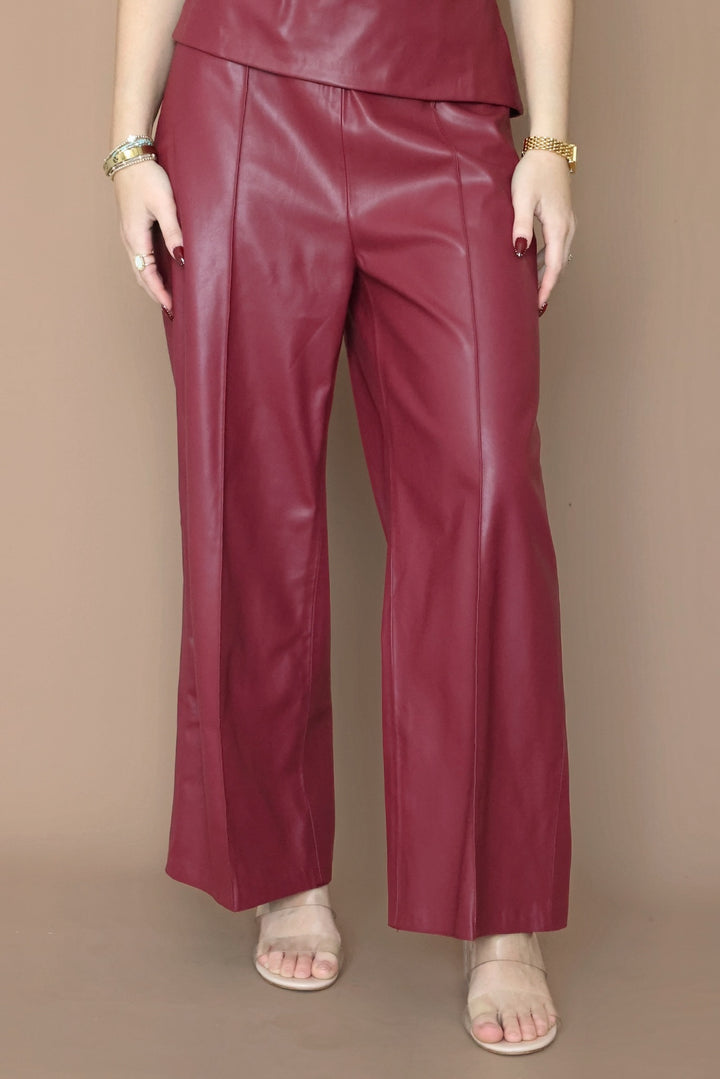 Sparkle Pants- Bordeaux