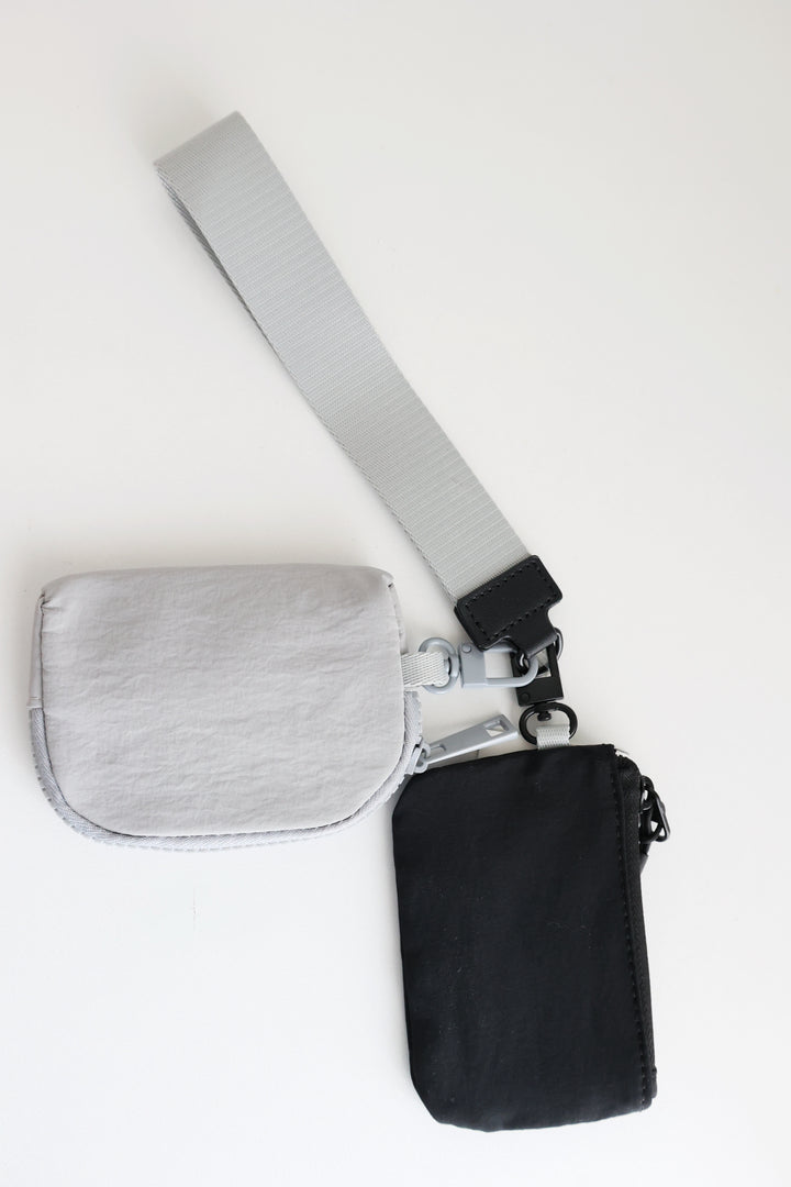 Good Time Wristlet - Black-(FINAL SALE)