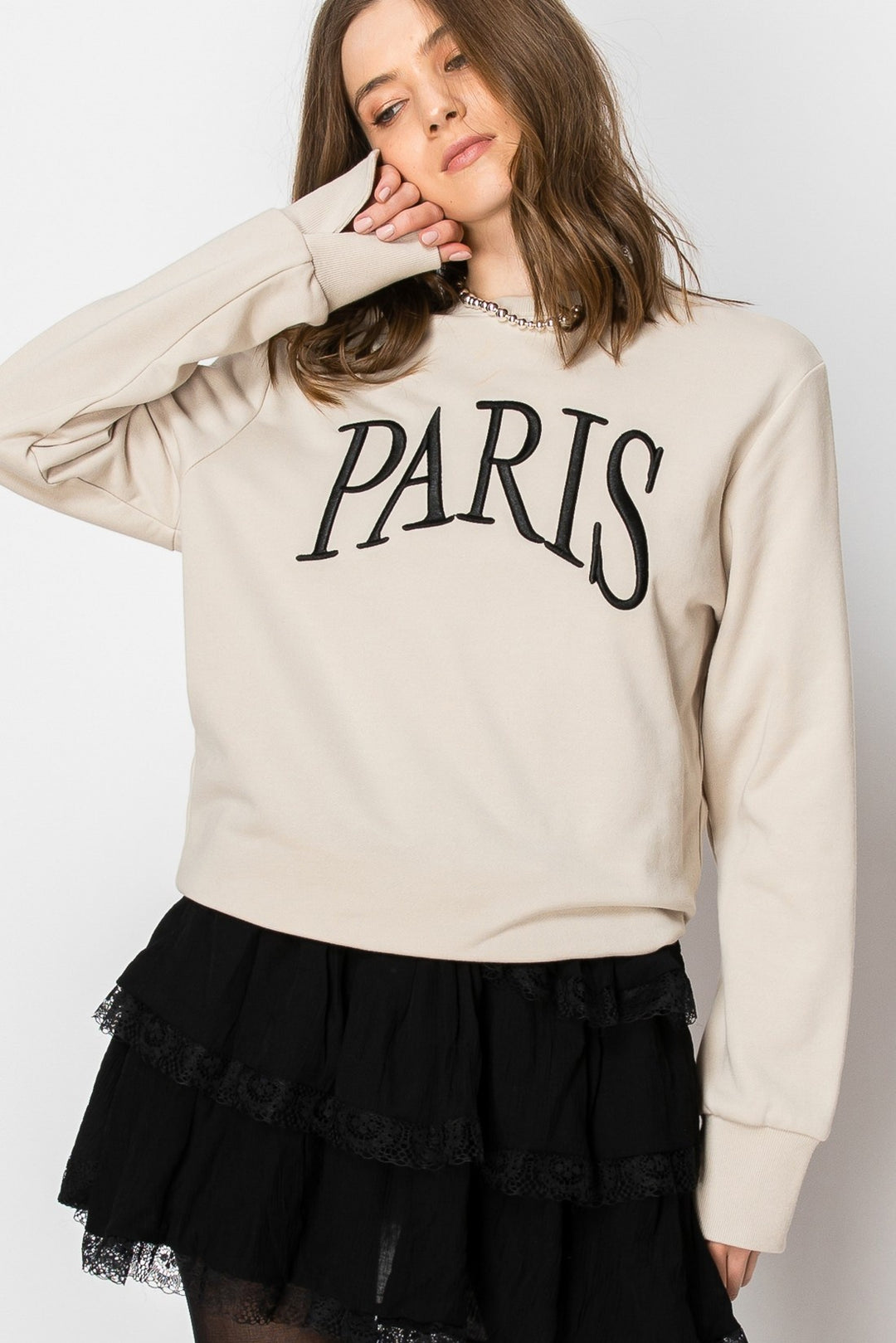 Paris Girl Sweatshirt