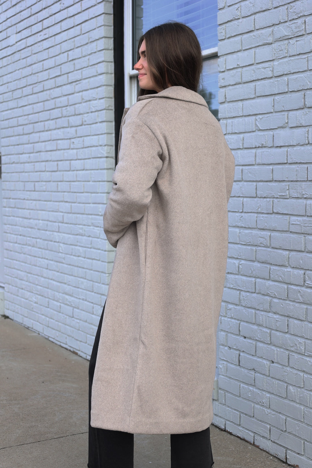 Mason Luxe Coat- Smokey