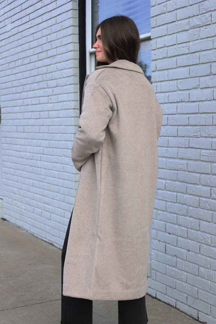 Mason Luxe Coat- Smokey