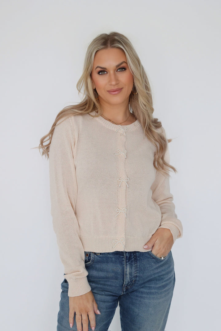 Angel Bow Cardigan